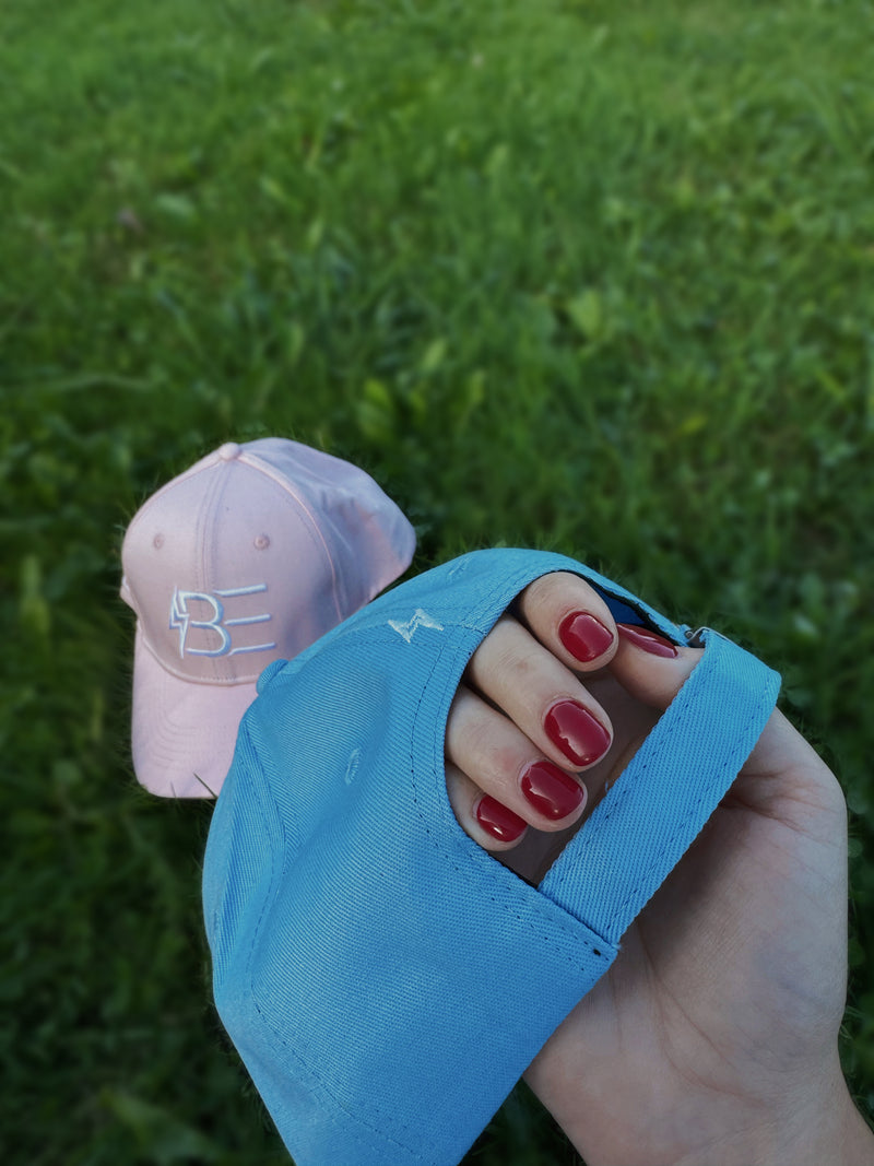 BE Pro Eventing Cap Baby Blue