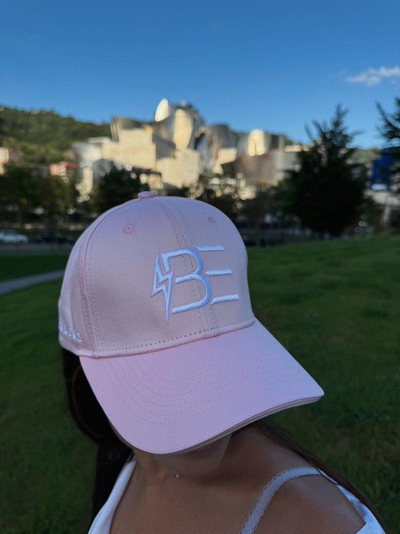 BE Pro Eventing Cap Baby Pink