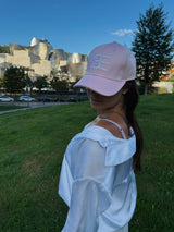 BE Pro Eventing Cap Baby Pink