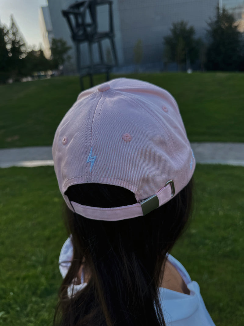 BE Pro Eventing Cap Baby Pink